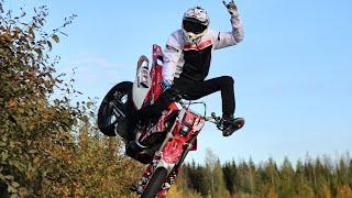 Practising Next Level Supermoto Stunts | Honda CRF450L