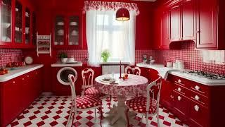 59 Red Kitchens for Inspiration in Different Styles