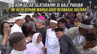 KDM GELAR SILATURAHMI DI BALE PAKUAN | INI KEHEBOHAN WARGA DARI BERBAGAI DAERAH