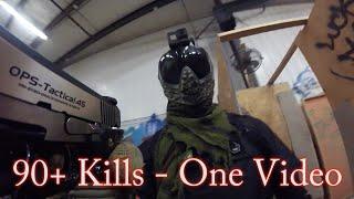 90+ Kills | Tactical Airsoft Arena | HPA Pistol