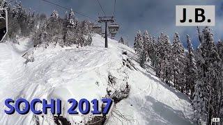 New ski lift & freeride area in Rosa Khutor, Sochi 2017