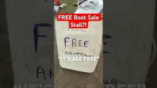 Free Boot Sale Stall! #bootsale #carboot #carbootfinds #profit #reseller #money #thrifting #shorts