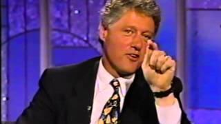 Bill and Hillary Clinton Interview w/ Arsenio Hall - 1992