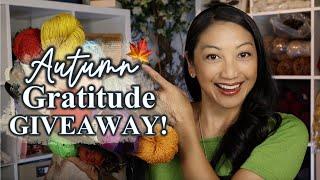 YARN HAUL AUTUMN 2022 GRATITUDE GIVEAWAY & CROCHET SUPPLIES | For Crochet Business or Hobby