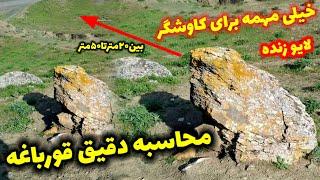 محاسبه دقیق نماد قورباغه در دفینه یابی