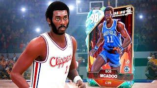 FREE DOMINATION REWARD GALAXY OPAL BOB MCADOO GAMEPLAY! A DEFENSIVE STALWART IN NBA 2K25 MyTEAM!