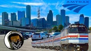 AMTRAK RIDE THROUGH SUGAR LAND, STAFFORD, MISSOURI CITY TO HOUSTON