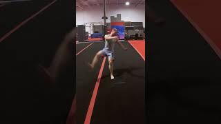 My First EVER B Twist!  #tricking #gym #gymnast #parkour #cheerleading #taekwondo #wushu #karate