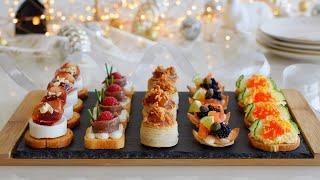 5 Spectacular CANAPÉS for Christmas 2024-2025 | Easy and Elegant Ideas | DarixLAB