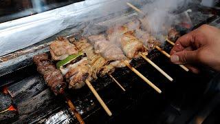 닭 11가지 부위로 만드는 닭꼬치 달인 / master of making various chicken skewers / korean street food