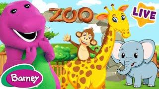 Zoo Adventures with Barney | Full Episodes Live | Barney the Dinosaur