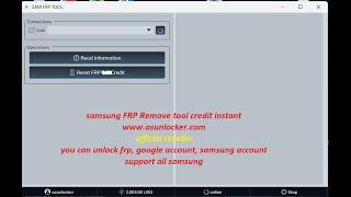 sam frp tool credit buy samsung frp remove tool