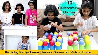 10 Childrens day Games | Games for Kids | Birthday party games | Indoor games for Kids (2024)