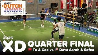Court 5, March 1, Yonex Dutch Junior International 2025