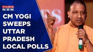 Uttar Pradesh Election: CM Yogi Sweeps UP Local Polls, Wins All 17 Mayoral Seats | English News