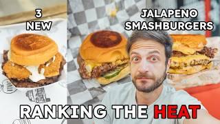 3 MUST EAT Jalapeno Smashburgers in NYC! | Jeremy Jacobowitz
