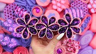 Relaxing ASMR Soap Art: Crushing Colorful Soap, Cutting cubes, and Creating with Glitter and Foam!