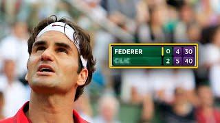 4 Times Roger Federer Came Back from the DEAD! (100% Mental Strength)