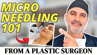 Plastic surgeon reveals the pros and cons of microneedling... should you get it? 