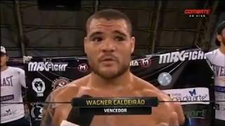 Wagner Caldeirão vs Fabiano Binho - Disputa de cinturão dos meio pesados (93 kg)  Max Fight 14