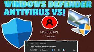 Windows Defender Antivirus VS NoEscape Virus!