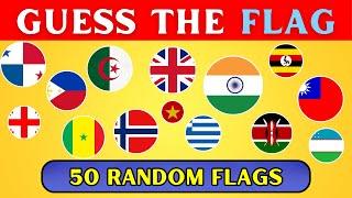 Guess The FLAG in 5 seconds - 50 Random Flags | Absolute Quiz Blitz | Flag Quiz