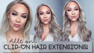 Tutorial! Clip-on hair extensions