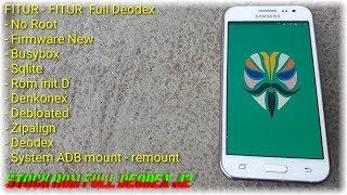 Stock ROM Deodex Full For Galaxy J2 || New Firmware SM-J200G || Speeed ROM