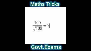 MATHS TRICKS Q.NO.9 #shortcuts #maths #sgt #tet #sscbanking