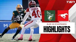 CFL WEEK 19: Edmonton Elks vs. Calgary Stampeders FULL HIGHLIGHTS