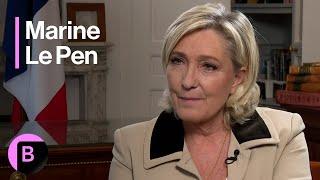 Marine Le Pen on French Government, Budget, Deficit, Meeting Trump