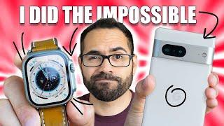 How I Connected Apple Watch Ultra with android.