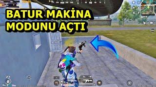 BATUR MAKİNE MODUNU AÇTI ! MÜTHİŞ MAÇ  BATUR GAME SOLO SQUAD PUBG MOBİLE