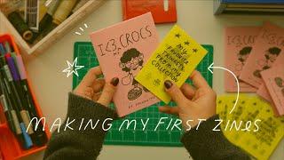 learn how to make zines with me 