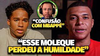 OLHA A POLÊMICA SOBRE ENDRICK BOBBY E MBAPPÉ