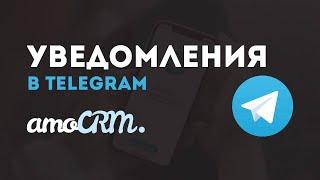 Автоматизация курьерской доставки на примере уведомлений в Telegram из amoCRM