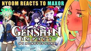 Waifu Simulator is Chosen by the Gacha Gods! Nyoom Reacts to Maxor