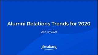 Almabase | Alumni Relations Trends for 2020