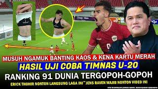  LAWAN FRUSTASI BANTING BAJU~Hasil Uji Coba Timnas Indonesia U-20 Vs Rangking 91 Dunia dari Oceania