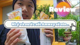 Review Mì Ý - Nước Sốt Amway Japan - Osama Halley