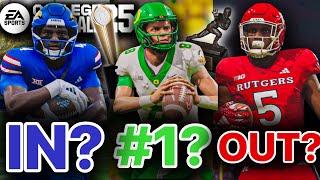 12-Team College Football Playoff REVEAL! | EA College Football 25 Kansas Dynasty | Ep 15 [S1]