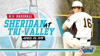 HS Baseball | Sheridan at Tri-Valley [4/26/18]