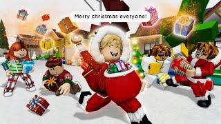 THE CHAOTIC CHRISTMAS: SANTA B3LLA  Roblox Brookhaven  RP - Funny Moments