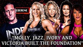 RENE DUPREE on MOLLY HOLLY, JAZZ, VICTORIA and IVORY Building The FOUNDATION for Women's Wrestling