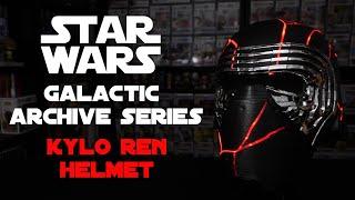 Unboxing the Star Wars Galactic Archive Series Kylo Ren Helmet