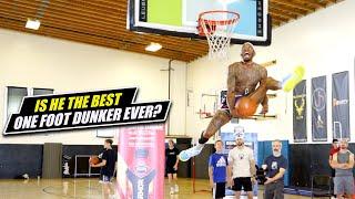 Best 1 Foot Dunker in the WORLD Sick Dunk Camp Mixtape!