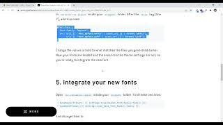 Streamline Support  How do I add custom fonts  – Archetype Themes