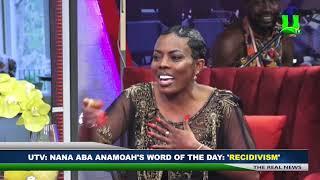 Akrobeto gives an in-depth explanation of Nana Aba Anamoah's "Ricidivism" on #RealNews