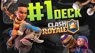 WHOA! #1 DECK in CLASH ROYALE is Really Good!