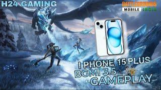 iphone 15 high graphics gameplay #pubgmobile #bgmi #gaming #pubg